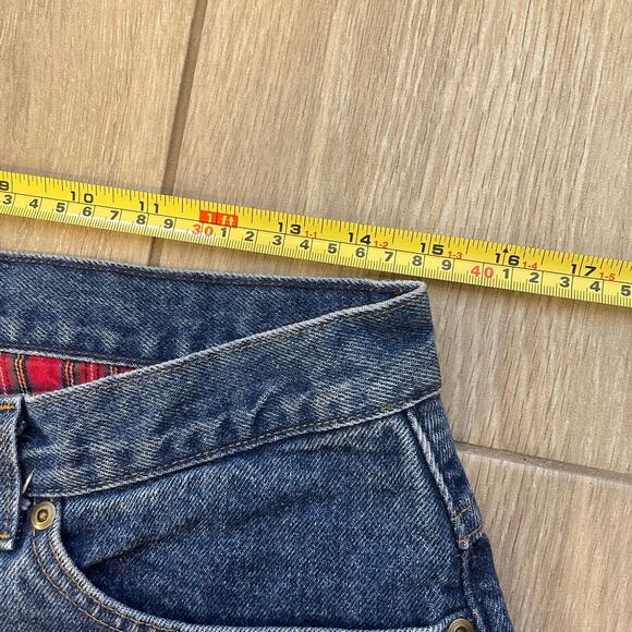 L.L. Bean Double L Relaxed Fit High Rise Jeans Women’s 14 Blue Straight Denim - Picture 4 of 11